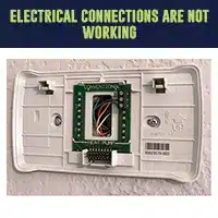Electrical connections are not working