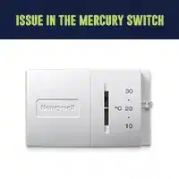 Issue in the mercury switch
